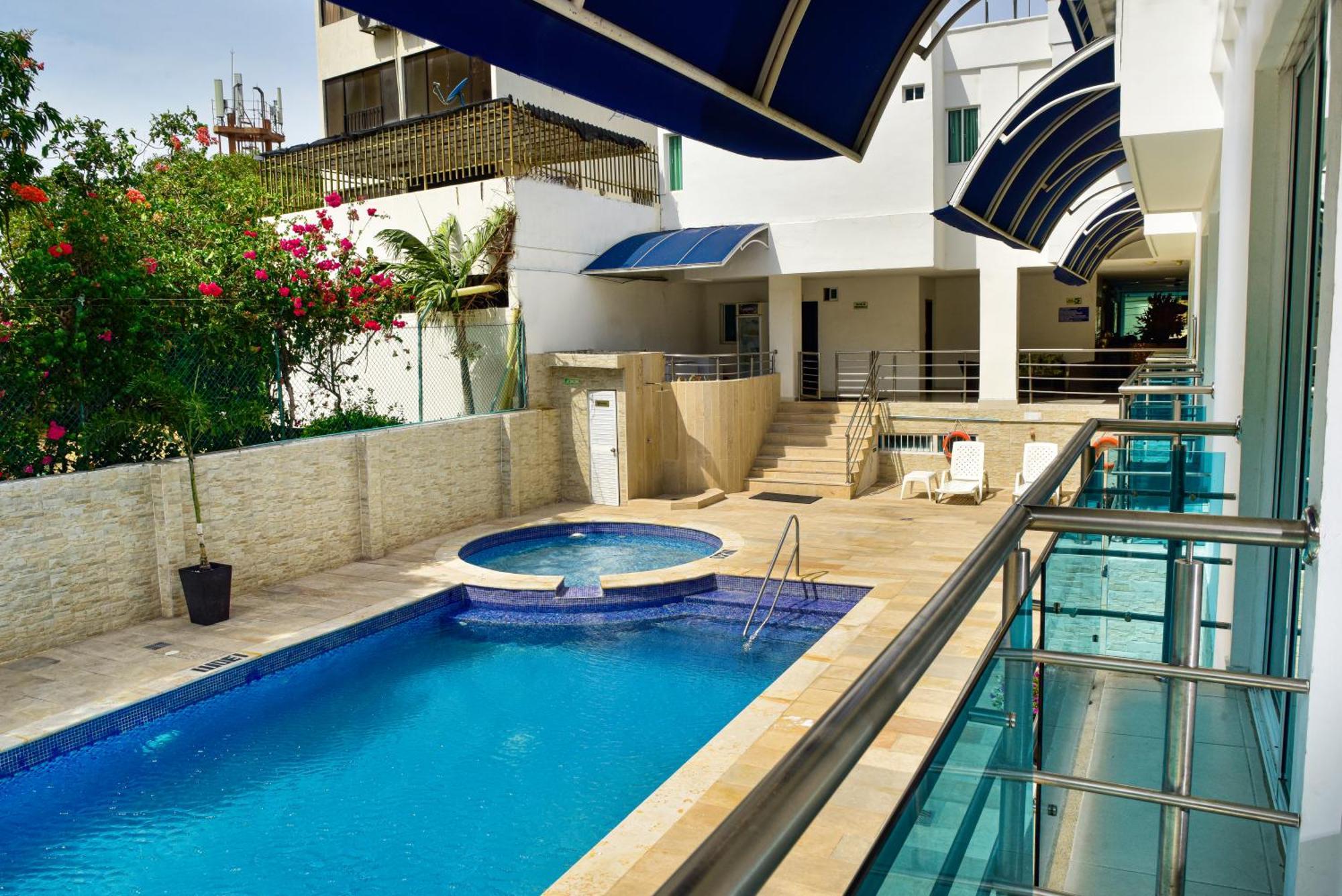 Hotel Aquarella Del Mar Санта-Марта Экстерьер фото